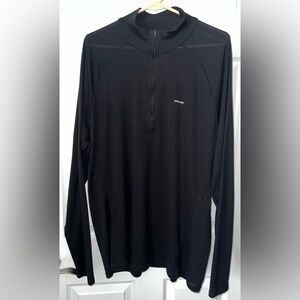 Patagonia Black Pullover with Logo